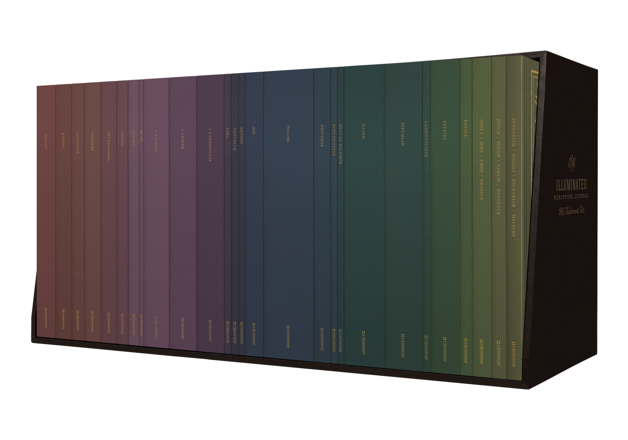 ESV Illuminated Scripture Journal: Old Testament Set