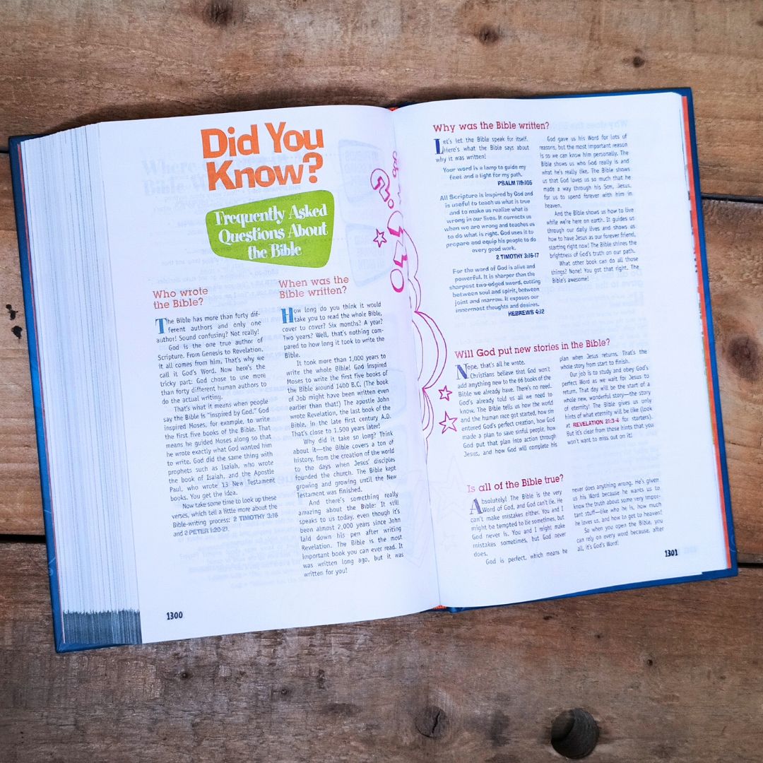 NLT Hands-On Bible (Revised)