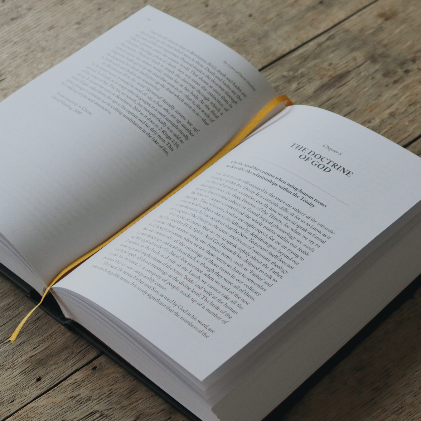 The Letters of David W Gooding