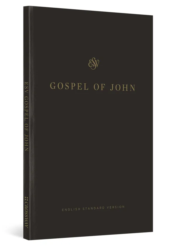 ESV Gospel of John (Paperback, Black)