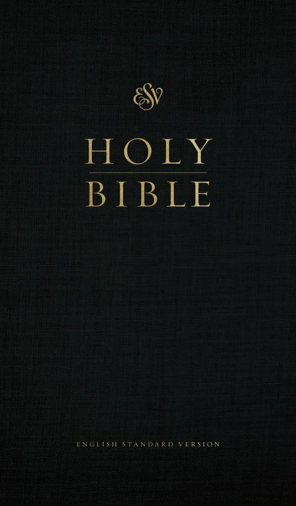 ESV Church Bible, Large Print (Hardcover, Black)