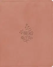 ESV Single Column Journaling Bible (TruTone, Blush Rose, Wildflower Design)
