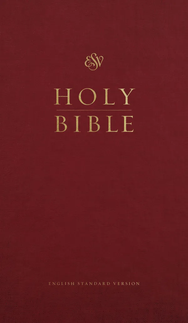 ESV Church Bible, Large Print (Hardcover, Burgundy)