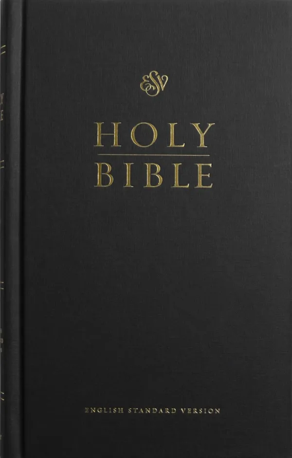 ESV Pew Bible, Hardcover, Black