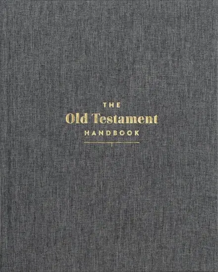 The Old Testament Handbook, Charcoal Cloth Over Board