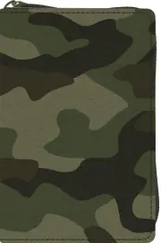 ESV Compact Bible (Canvas with Zipper, Camo)