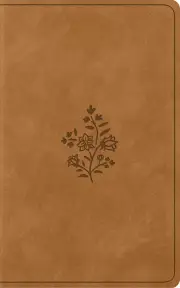 ESV Vest Pocket New Testament with Psalms and Proverbs (Trutone, Nubuck Caramel, Wildflower)