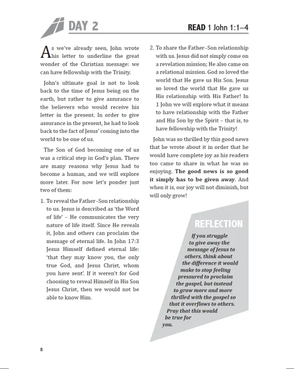 John's Letters: Living in the Light of God's Love
