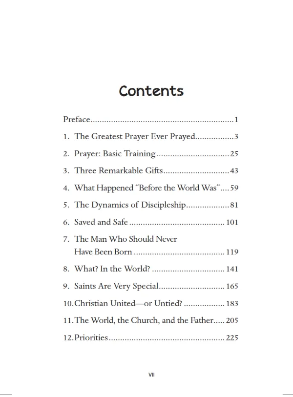 The Prayer of Jesus