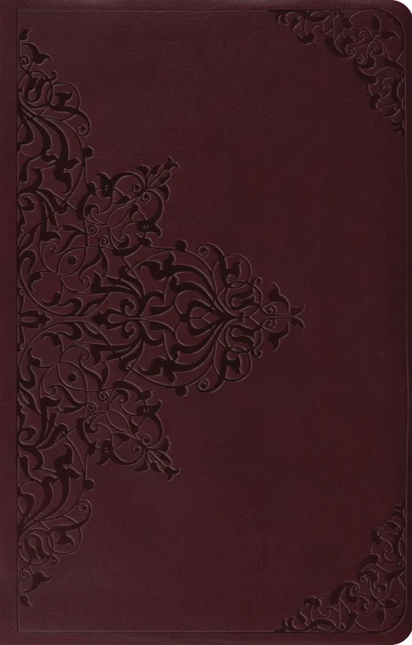 ESV Premium Gift Bible, TruTone, Chestnut, Filigree Design