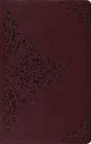 ESV Premium Gift Bible, TruTone, Chestnut, Filigree Design