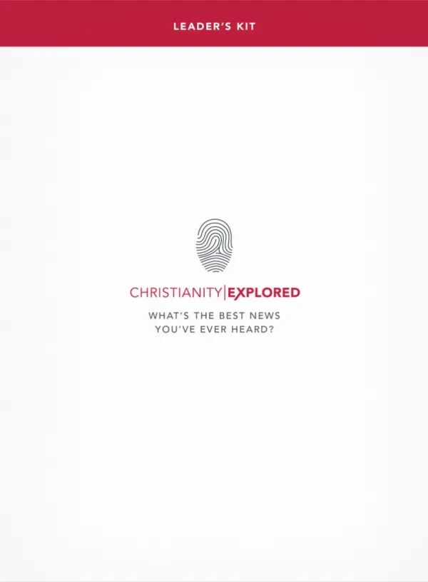 Christianity Explored Leader’s Kit