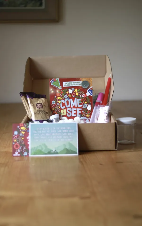 Come & See Family Advent Devotional Box