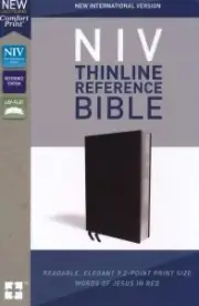 NIV Thinline Reference Bible, Red Letter, Comfort Print