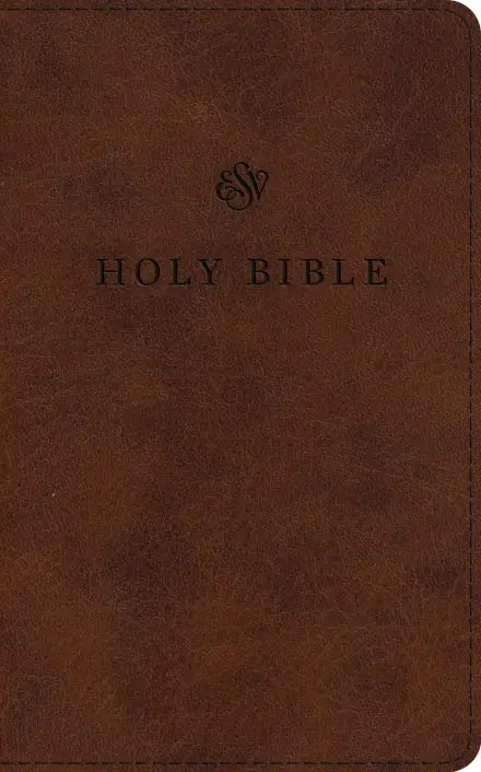 ESV Premium Church Bible, Large Print (TruTone, Brown)