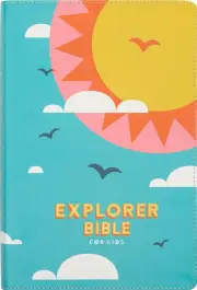 CSB Explorer Bible for Kids, Hello Sunshine LeatherTouch