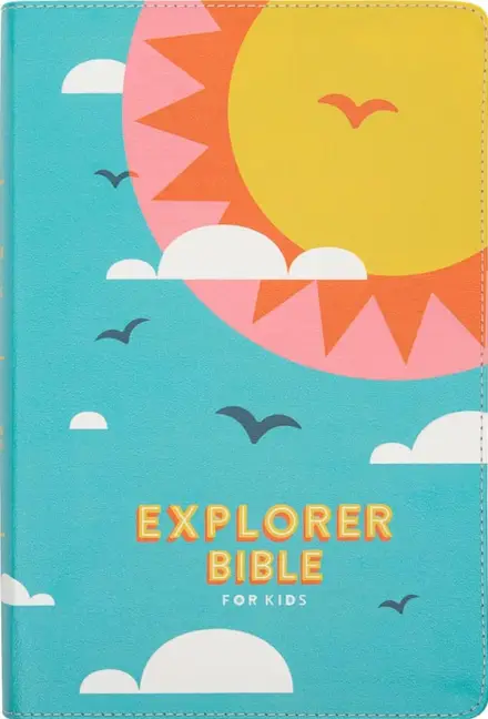 CSB Explorer Bible for Kids, Hello Sunshine LeatherTouch