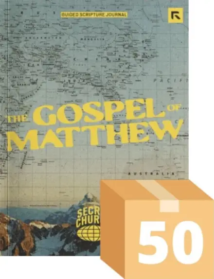 The Gospel of Matthew: Guided Scripture Journal (50 pack)