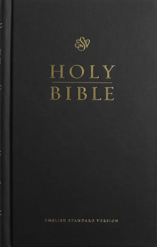 ESV Church Bible, Hardcover, Black