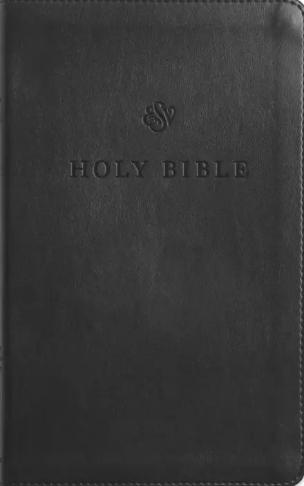 ESV Premium Church Bible, TruTone, Black
