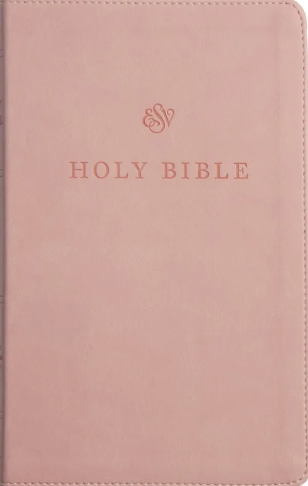 ESV Premium Church Bible, TruTone, Blush Rose