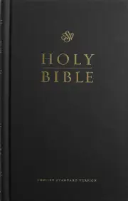 ESV Pew Bible, Hardcover, Black