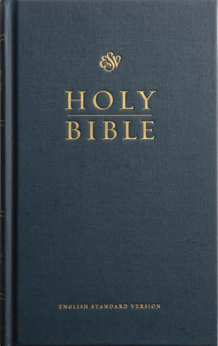 ESV Pew Bible, Hardcover, Blue