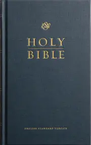 ESV Pew Bible, Hardcover, Blue