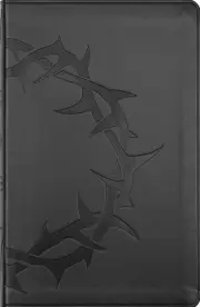 ESV Premium Gift Bible, TruTone, Charcoal, Crown Design