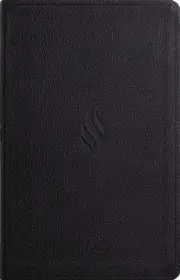 ESV Premium Gift Bible, TruTone, Midnight, Flame Design