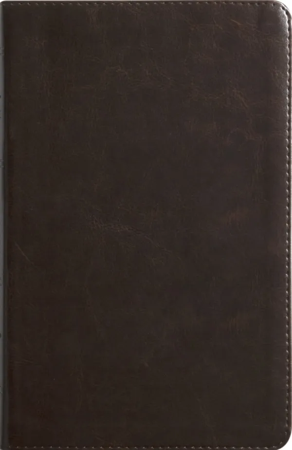 ESV Thinline Bible, Red Letter, TruTone, Espresso
