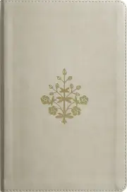 ESV Thinline Bible, Red Letter, TruTone, Stone, Branch Design