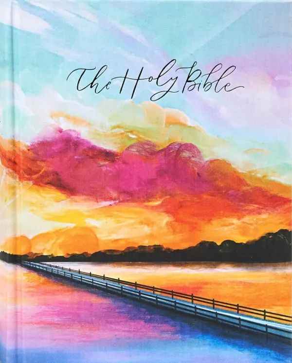 CSB Notetaking Bible, Hosanna Revival Edition, Lake Cloth Over Board