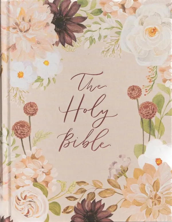 CSB Notetaking Bible, Large Print Hosanna Revival Edition, Blush Cloth Over Board