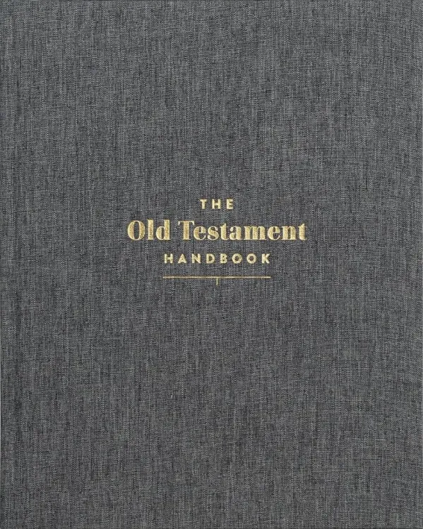 The Old Testament Handbook, Charcoal Cloth Over Board
