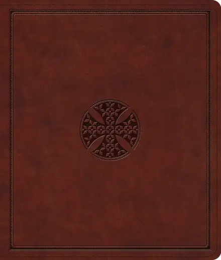 ESV Journaling Bible (TruTone, Brown, Mosaic Cross)