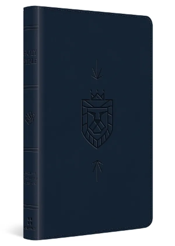 ESV Kid's Thinline Bible (TruTone, Navy, Lion of Judah)