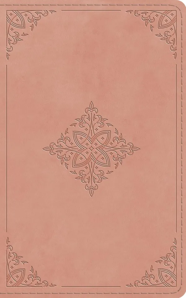 ESV Vest Pocket New Testament with Psalms and Proverbs (Trutone, Blush Rose, Fleur-de-lis)