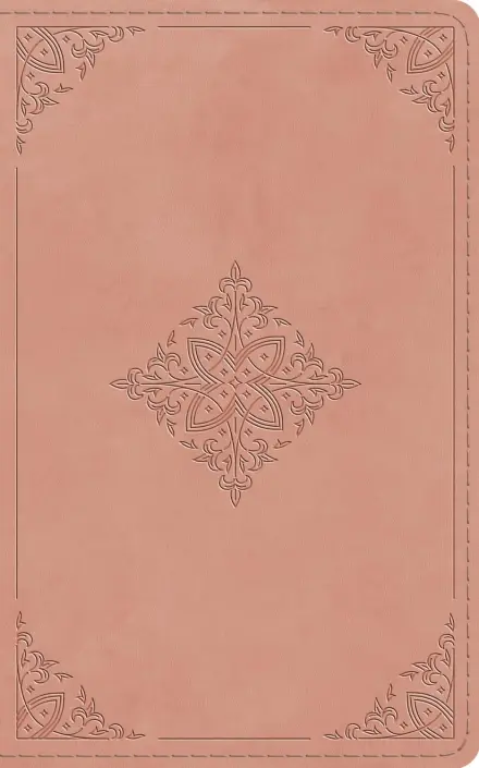 ESV Vest Pocket New Testament with Psalms and Proverbs (Trutone, Blush Rose, Fleur-de-lis)