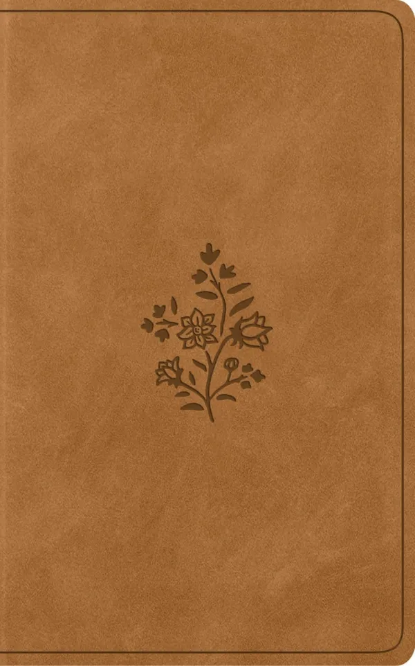 ESV Vest Pocket New Testament with Psalms and Proverbs (Trutone, Nubuck Caramel, Wildflower)