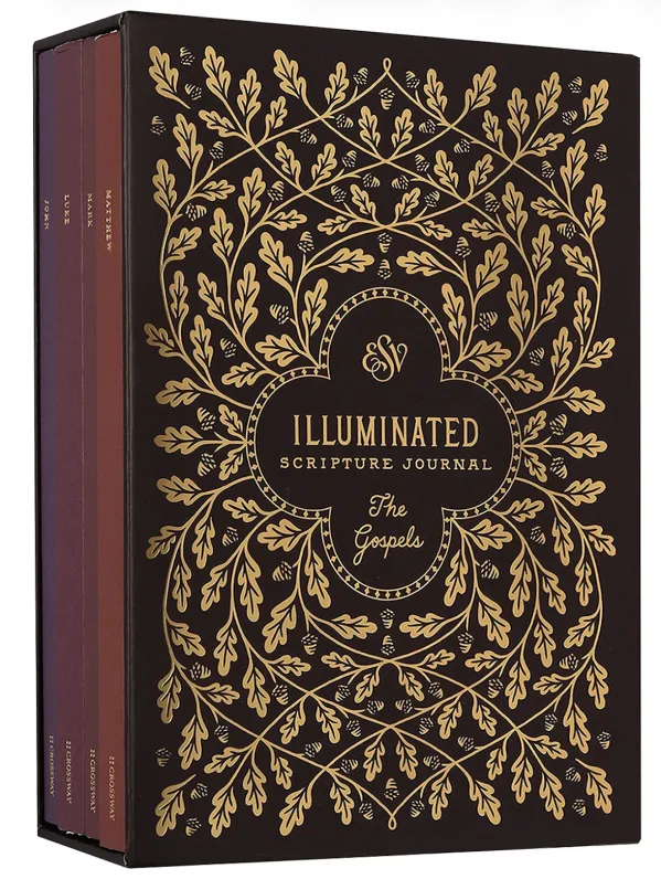 ESV Illuminated Scripture Journal: Gospels Set