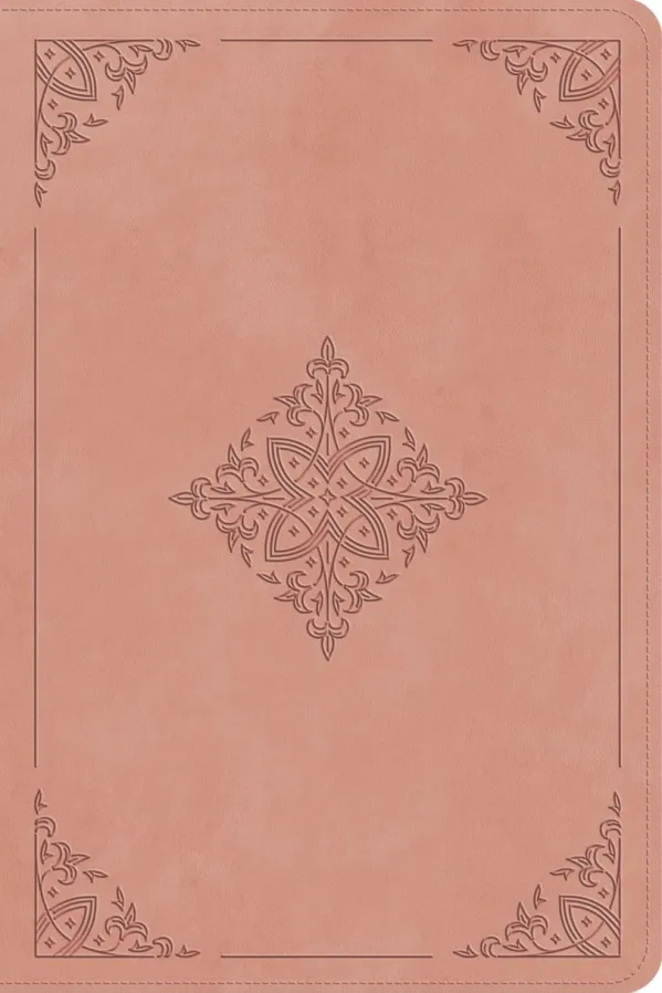 ESV Holy Bible: Dyslexia-Friendly Edition (TruTone, Blush Rose, Fleur-de-lis Design)