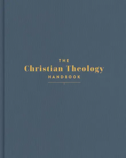 The Christian Theology Handbook, Denim Cloth Over Board