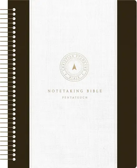 CSB Spiral-Bound Notetaking Bible, Optimal Type, Pentateuch