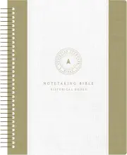 CSB Spiral-Bound Notetaking Bible, Optimal Type, Historial Books