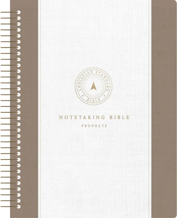 CSB Spiral-Bound Notetaking Bible, Optimal Type, Prophets