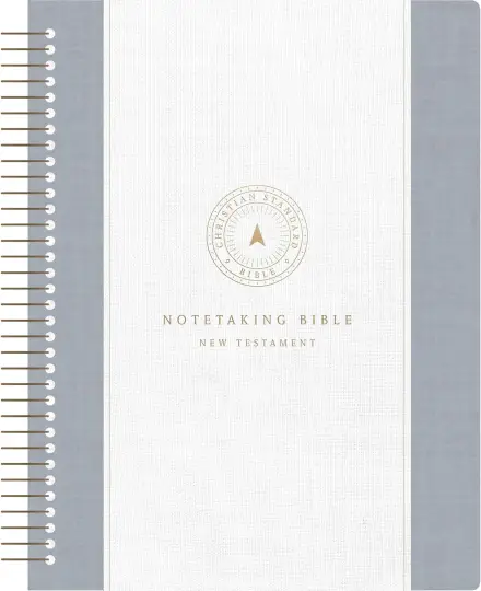 CSB Spiral-Bound Notetaking Bible, Optimal Type, New Testament