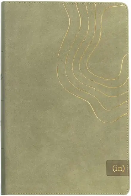 CSB (in)courage Devotional Bible, Sage LeatherTouch