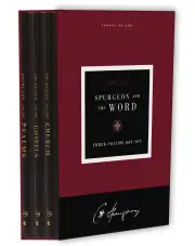 Spurgeon and the Word Set (NKJV, Black Leathersoft, Comfort Print)