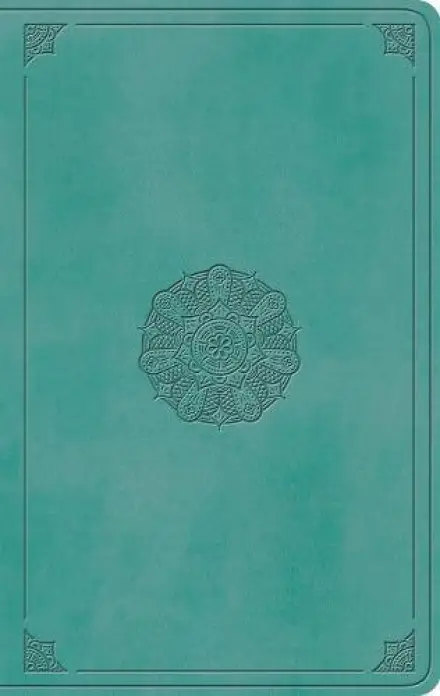 ESV Large Print Value Thinline Bible (TruTone Turquoise)
